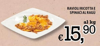 Famila RAVIOLI RICOTTA E SPINACI AL RAGÙ offerta