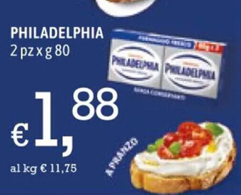 Famila PHILADELPHIA 2 pz x g 80 offerta