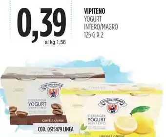 Carico Cash & Carry Vipiteno Yogurt Intero/Magro 125g x 2 offerta