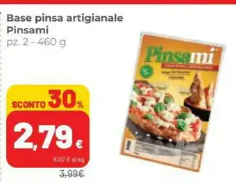 Coop Pinsami Basi Pinsa Artigianale 460 G(ml) offerta