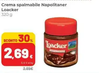 Coop Loacker Crema Spalmabile Napolitaner offerta