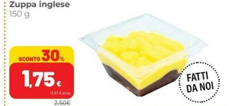 Coop Zuppa Inglese offerta