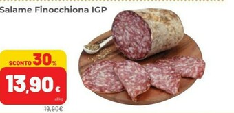 Coop Salame Finocchiona Igp offerta