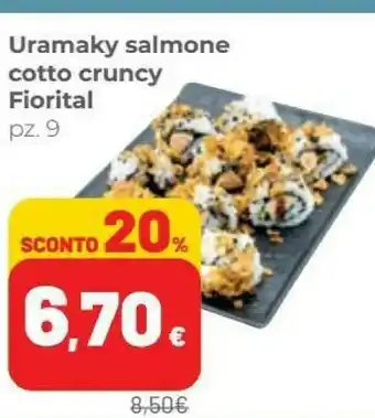 Coop Fiorital Uramaky Salmone Cotto Cruncy offerta