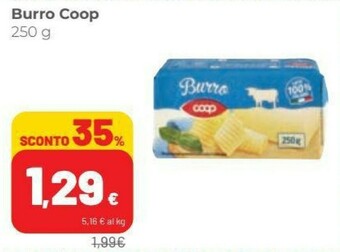 Coop Burro offerta