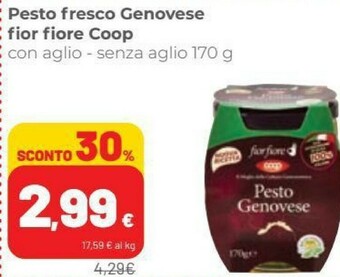 Coop Pesto offerta