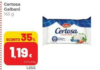 Coop Galbani Certosa 165 G(ml) offerta