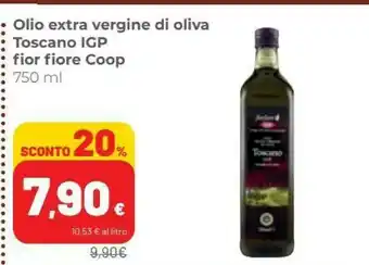 Coop Coop - Olio Extra Vergine Di Oliva Toscano Fior Fiore 750 G(ml) offerta