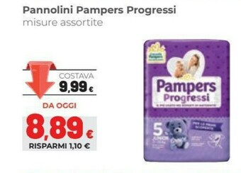 Coop Pampers Pannolini offerta