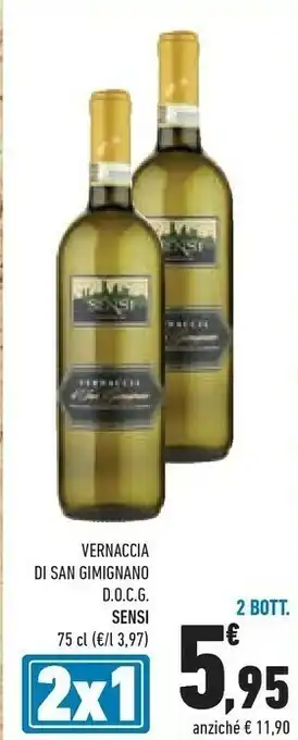 Conad Sensi Veranccia Di San Gimignano Docg offerta