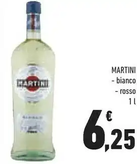 Conad Martini L'Aperitivo Bianco 1000 G(ml) offerta