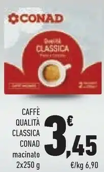 Conad Conad - Qualità Classica Pieno E Corposo 250 G(ml) offerta