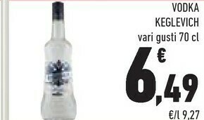 Conad Keglevich Vodka 700 G(ml) offerta