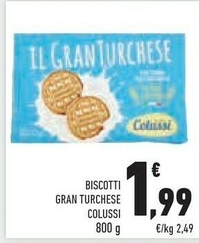 Conad Colussi Il Gran Turchese 800 G(ml) offerta