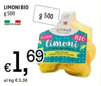Famila LIMONI BIO g 500 offerta