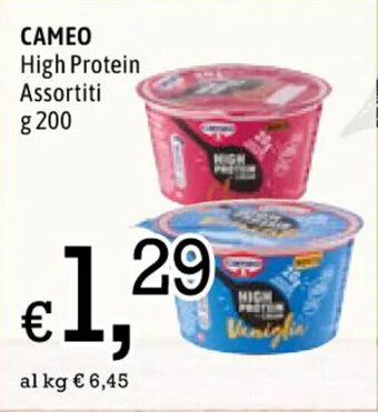 Famila CAMEO High Protein Assortiti g 200 offerta