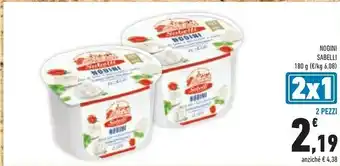 Conad Sabelli Nodini 180 G offerta