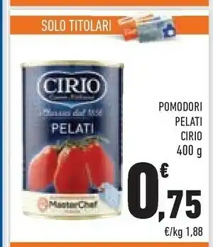 Conad Cirio I Datterini Pelati offerta