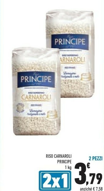 Conad Riso Principe - Riso Carnaroli Superfino 1000 G(ml) offerta