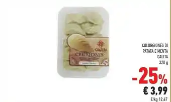 Calita Culurgiones Di Patata E Menta