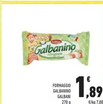 Conad Galbani Galbanino 270 G(ml) offerta