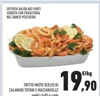 Conad Fritto Misto Scelto Di Calamari Totani E Mazzancolle offerta