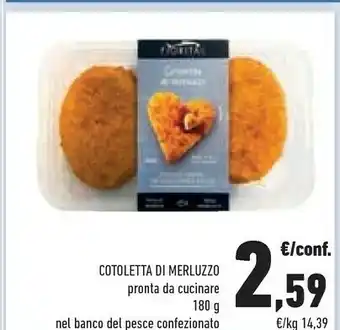 Conad Cotoletta Di Merluzzo offerta