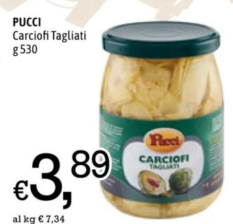 Famila PUCCI Carciofi Tagliati g 530 offerta