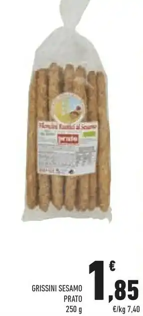 Conad Prato Grissini Sesamo 250 G offerta