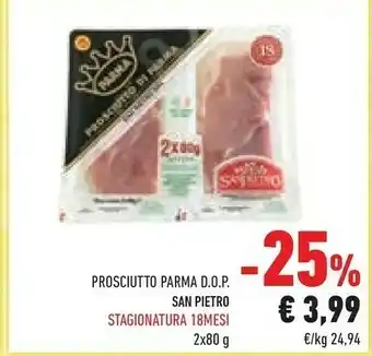 Prosciutto Parma Dop San Pietro