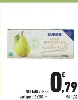 Conad Zuegg Nettare Di Pera 200 G(ml) offerta