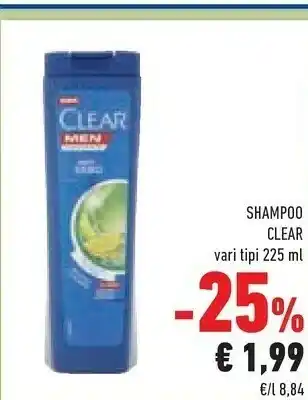 Conad Clear Shampoo offerta