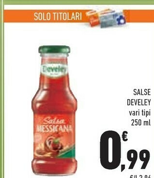 Conad Develey Salsa Messicana 250 G(ml) offerta