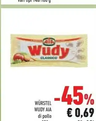 Conad Aia Aia - Wudy Classico 250 g(ml) offerta