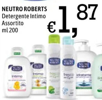 Famila NEUTRO ROBERTS Detergente Intimo Assortito ml 200 offerta