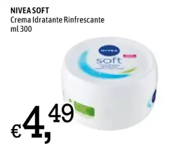 Famila NIVEA SOFT Crema Idratante Rinfrescante ml 300 offerta
