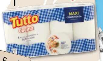 Famila TUTTO CUCINA Asciugatutto 4 rotoli - 400 strappi offerta