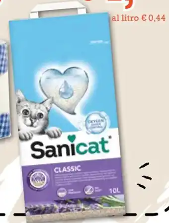 Famila SANICAT Classic Lettiera Assorbente alla Lavanda litri 10 offerta