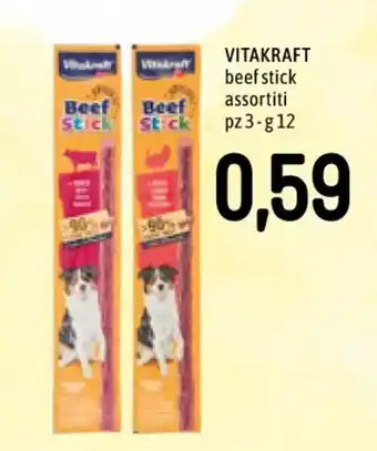 Famila VITAKRAFT beef stick assortiti pz 3-g12 offerta