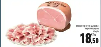 Conad Sapori Gardani Prosciutto Cotto Nazionale Premium offerta