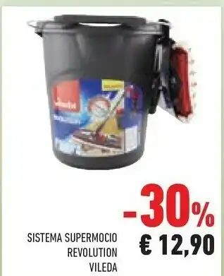 Conad Vileda Sistema Supermocio Revolution offerta
