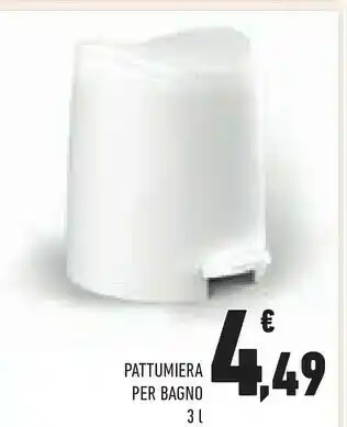 Conad Pattumiera Per Bagno offerta
