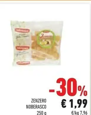 Conad Superstore Noberasco Frutta Selezionata Zenzero 250 G(ml) offerta