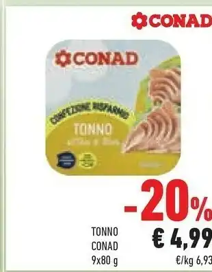 Conad Superstore Conad Tonno 720 G offerta