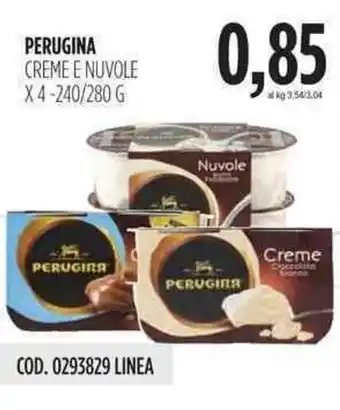Carico Cash & Carry Perugina Creme E Nuvole x4 240/280g offerta
