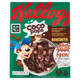 Coop Cereali coco pops palline, barchette o riso ciock kellogg's offerta