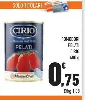 Conad City Cirio I Pelati 400 G(ml) offerta