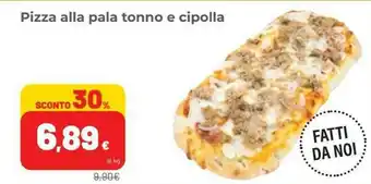 Coop Pizza Alla Pala Tonno E Cipolla offerta
