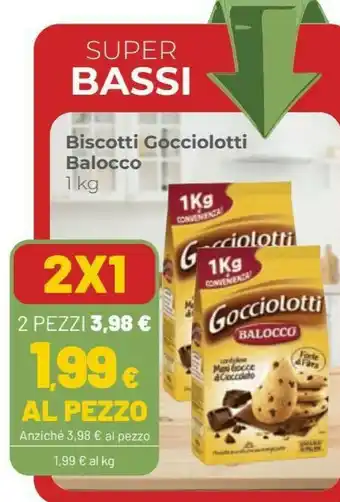 Coop Balocco Biscotti Gocciolotti offerta