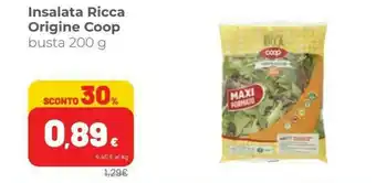 Coop Coop Insalata Ricca Busta 200 G offerta